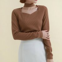 SneepDip/スニープディップ SneepDip 【17416】ストール付ハートネックトップス/508337315