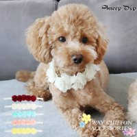 SneepDip/スニープディップ SneepDip 【p015】2WAYフラワーシフォンアクセ（ペット用）【返品不可商品】/508337351