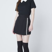 Doux Avenir/ドゥ アヴニール Doux Avenir パールビジュー スリットスカート/508337354