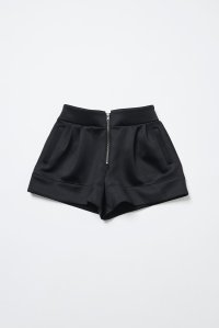 Doux Avenir/ドゥ アヴニール Doux Avenir 段ボールスウェット フロントジップショートパンツ/508337370