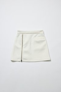 Doux Avenir/ドゥ アヴニール Doux Avenir 段ボールスウェット ジッパー付スカート/508337371