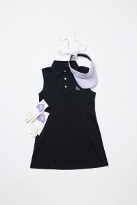 Doux Avenir/ドゥ アヴニール Doux Avenir ラウンドカラーポロシャツワンピース/508337376