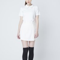 Doux Avenir/ドゥ アヴニール Doux Avenir パールビジュー襟 ニットシャツ/508337380