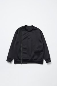 Doux Avenir/ドゥ アヴニール Doux Avenir 段ボールスウェット サイドジップ開きトレーナー/508337393
