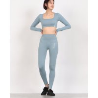 FOXXIE/フォクシー FOXXIE リフト スクエア ロングスリーブ クロップ ＆ ショーツ セット/508337425