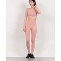 FOXXIE/フォクシー FOXXIE リフト スクエア ロングスリーブ クロップ ＆ ショーツ セット/508337425