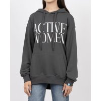 Longlife ＆ Happiness/ロングライフアンドハピネス Longlife & Happiness ACTIVE WOMEN コットン オーバーサイズ フーディー/508337433