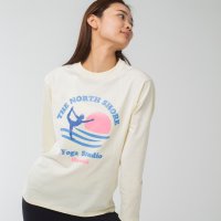 Longlife ＆ Happiness/ロングライフアンドハピネス Longlife & Happiness North Shore Yogaコットン ロングスリーブティー/508337453