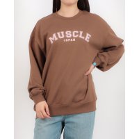 Longlife ＆ Happiness/ロングライフアンドハピネス Longlife & Happiness MUSCLE JAPAN コットン クルースウェットシャツ/508337473
