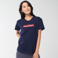 Longlife ＆ Happiness/ロングライフアンドハピネス Longlife & Happiness AMOUR コットン クルー 半袖 Tシャツ/508337478