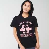 Longlife ＆ Happiness/ロングライフアンドハピネス Longlife & Happiness Santa Monica Boxing Gym コットン クルー 半袖 Tシャツ/508337479