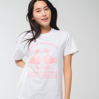 Longlife ＆ Happiness/ロングライフアンドハピネス Longlife & Happiness Santa Monica Boxing Gym コットン クルー 半袖 Tシャツ/508337479