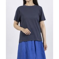 Zelal/モトマチゼラール 元町ゼラール 強撚コットンニットT 092 ブルー 18 S/508337482