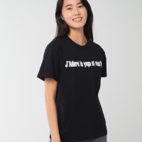 Longlife ＆ Happiness/ロングライフアンドハピネス Longlife & Happiness I love yoga コットン クルー 半袖 Tシャツ/508337483