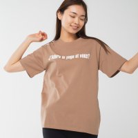 Longlife ＆ Happiness/ロングライフアンドハピネス Longlife & Happiness I love yoga コットン クルー 半袖 Tシャツ/508337483