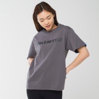 Longlife ＆ Happiness/ロングライフアンドハピネス Longlife & Happiness I love yoga コットン クルー 半袖 Tシャツ/508337483