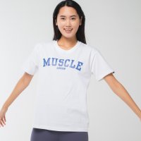 Longlife ＆ Happiness/ロングライフアンドハピネス Longlife & Happiness MUSCLE LONDON コットン クルー 半袖 Tシャツ/508337488