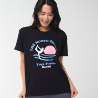 Longlife ＆ Happiness/ロングライフアンドハピネス Longlife & Happiness North Shore Yoga Studio コットン クルー 半袖 Tシャツ/508337489