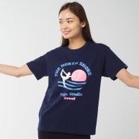 Longlife ＆ Happiness/ロングライフアンドハピネス Longlife & Happiness North Shore Yoga Studio コットン クルー 半袖 Tシャツ/508337489