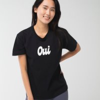 Longlife ＆ Happiness/ロングライフアンドハピネス Longlife & Happiness Oui コットン クルー 半袖 Tシャツ/508337492