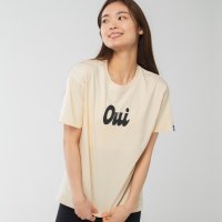 Longlife ＆ Happiness/ロングライフアンドハピネス Longlife & Happiness Oui コットン クルー 半袖 Tシャツ/508337492
