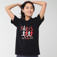 Longlife ＆ Happiness/ロングライフアンドハピネス Longlife & Happiness Paris Runners Club コットン クルー 半袖 Tシャツ/508337493