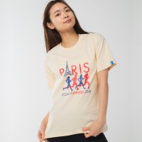 Longlife ＆ Happiness/ロングライフアンドハピネス Longlife & Happiness Paris Runners Club コットン クルー 半袖 Tシャツ/508337493