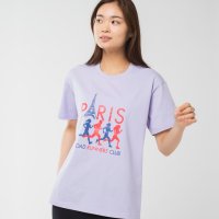 Longlife ＆ Happiness/ロングライフアンドハピネス Longlife & Happiness Paris Runners Club コットン クルー 半袖 Tシャツ/508337493