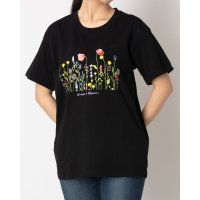 Longlife ＆ Happiness/ロングライフアンドハピネス Longlife & Happiness ワイルドフラワー コットン クルー 半袖 Tシャツ/508337495