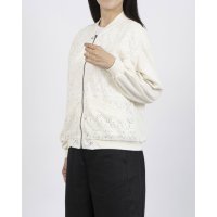 Zelal/モトマチゼラール 元町ゼラール レースコンビコンシャススリーブブルゾン 096/508337516