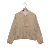 Zelal/モトマチゼラール 元町ゼラール フレンチリネンギャザーデザインシャツブルゾン/508337535