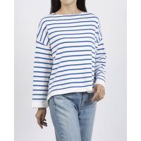 Zelal/モトマチゼラール 元町ゼラール コットンボートネックボーダープルオーバー/508337589