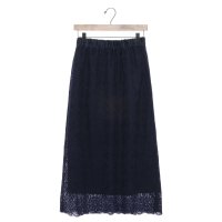 Zelal/モトマチゼラール 元町ゼラール 総レースミモレ丈スカート/508337607