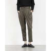Zelal/モトマチゼラール 元町ゼラール シャイニーレザーテーパードパンツ/508337609