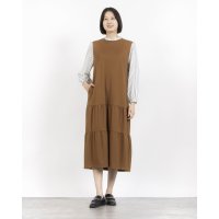 Zelal/モトマチゼラール 元町ゼラール ポンチティアードシフォン切り替えワンピース/508337616