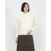 Zelal/モトマチゼラール 元町ゼラール スーピマコットンウールラグランハイネックプルオーバー/508337618