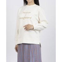 Zelal/モトマチゼラール 元町ゼラール ふんわり裏毛刺繍入りプルオーバー/508337627