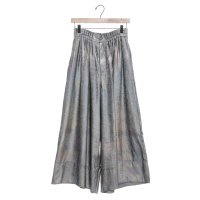 Zelal/モトマチゼラール 元町ゼラール メタリックタックアクセントキュロットパンツ/508337628