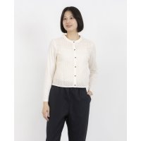 Zelal/モトマチゼラール 元町ゼラール フロントカットワークデザインカーデ/508337631