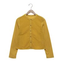 Zelal/モトマチゼラール 元町ゼラール フロントカットワークデザインカーデ/508337631