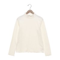 Zelal/モトマチゼラール 元町ゼラール ジャガードピケハイネックカットソー/508337635