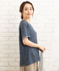 sabstreet my standard/サブストリート マイスタンダード sabstreet my standard クロシェ風レーストップス/508337645