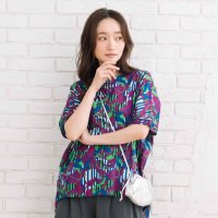 sabstreet my standard/サブストリート マイスタンダード sabstreet my standard 【大きいサイズ】 9号・15号(M・3L) INDESIGN ストライプ×バインプ/508337650