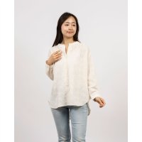 fall－in＆co/フォーリン アンド コー fall－in&co 着こなしを愉しむ 刺繍生地 ヨーク切り替えギャザーシャツブラウス 220203－4/508337679