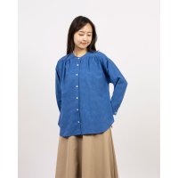 fall－in＆co/フォーリン アンド コー fall－in&co 着こなしを愉しむ 刺繍生地 ヨーク切り替えギャザーシャツブラウス 220203－4/508337679