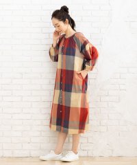 sabstreet my standard/サブストリート マイスタンダード sabstreet my standard 【大きいサイズ】 9号・15号(M・3L) INDESIGN チェックオンチェック/508337683