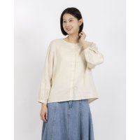 fall－in＆co/フォーリン アンド コー fall－in&co 他にないデザイン♪バンドカラリネンシャツ リネン100％ 長袖 緑みがかった紺色 230923－5/508337715