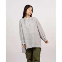 fall－in＆co/フォーリン アンド コー fall－in&co ナチュラルな風合いのリネン チュニック ベルキーリネン使用 ブラック 240311－6/508337718