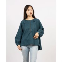 fall－in＆co/フォーリン アンド コー fall－in&co ナチュラルな風合いに魅了されるコットンリネン ブラウス 灰色みの黄褐 240312－2/508337720