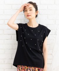 sabstreet my standard/サブストリート マイスタンダード sabstreet my standard 【大きいサイズ】 9号・15号・19号(M・3L・5L) パールデコレートノースリ/508337741